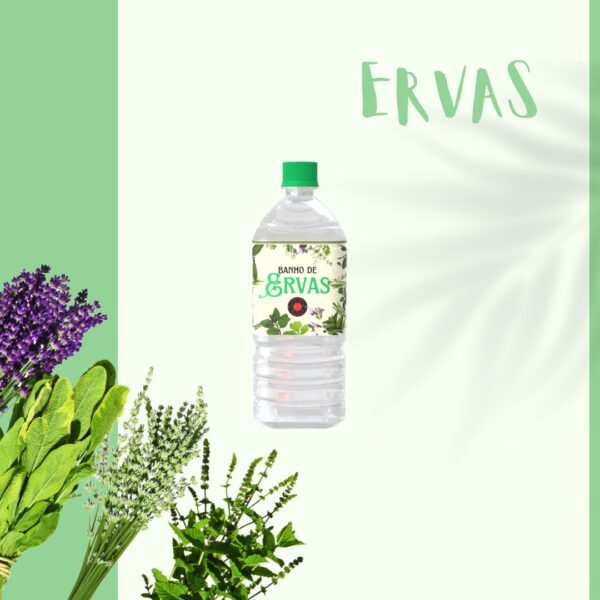 Arte Banho Artesanal de Ervas 500ml - Casa de Exu Capa Preta