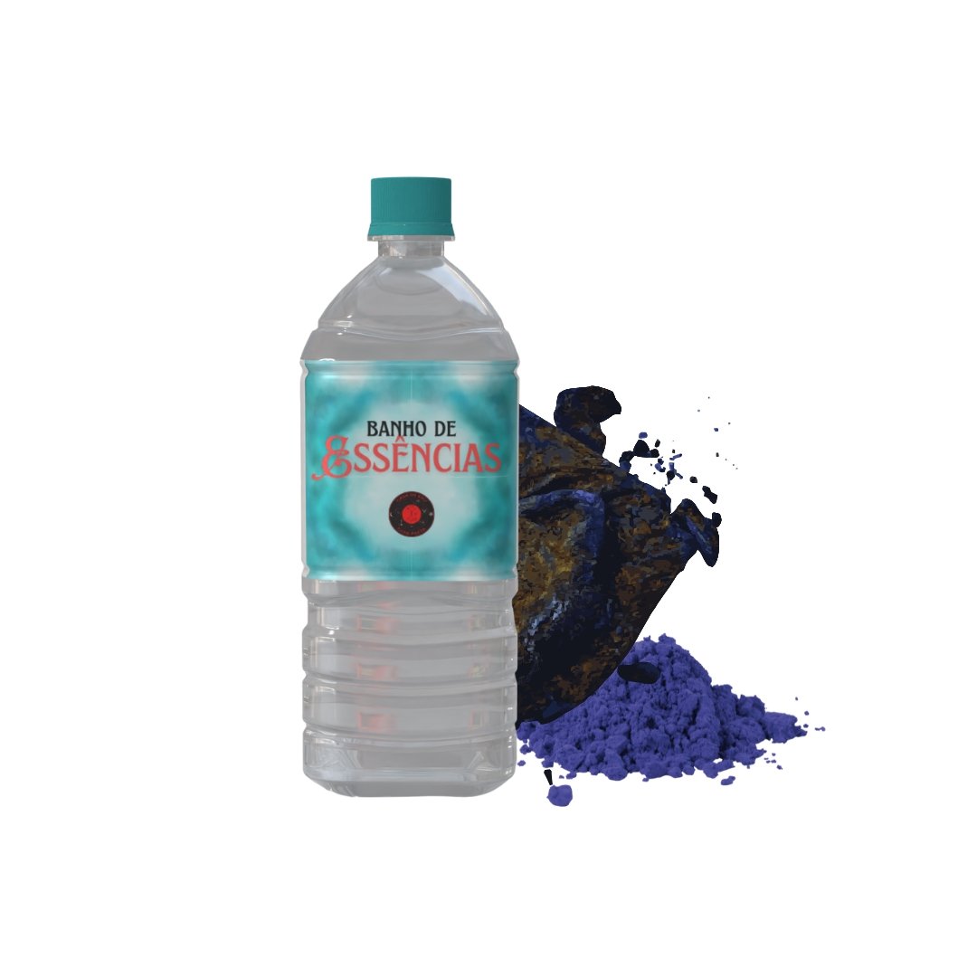 Banho de Waji 500ml - Casa de Exu Capa Preta