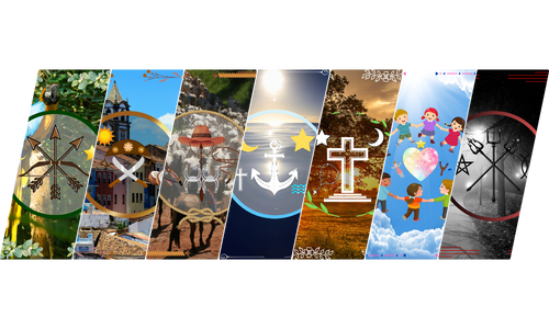 Banner Pontos das Linhas - Casa de Exu Capa Preta - Mobile