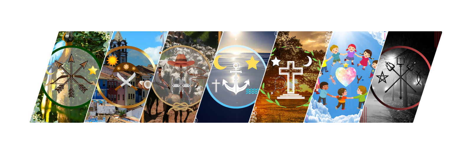 Banner Pontos das Linhas - Casa de Exu Capa Preta