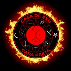 Casa de Exu Capa Preta - Mãe Estela - Logomarca