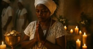 Espiritualidade - Além do ouro e das ilusões - Casa de Exu Capa Preta